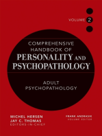 Comprehensive Handbook of Personality and Psychopathology, Adult Psychopathology