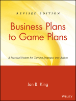 Business Plans to Game Plans: A Practical System for Turning Strategies into Action