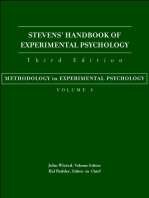 Stevens' Handbook of Experimental Psychology, Methodology in Experimental Psychology