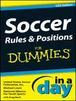 Soccer Rules and Positions In A Day For Dummies