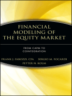 Financial Modeling of the Equity Market: From CAPM to Cointegration