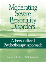 Moderating Severe Personality Disorders: A Personalized Psychotherapy Approach