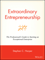 Extraordinary Entrepreneurship: The Professional's Guide to Starting an Exceptional Enterprise