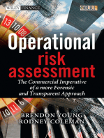 Operational Risk Assessment: The Commercial Imperative of a more Forensic and Transparent Approach