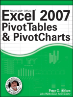 Excel 2007 PivotTables and PivotCharts