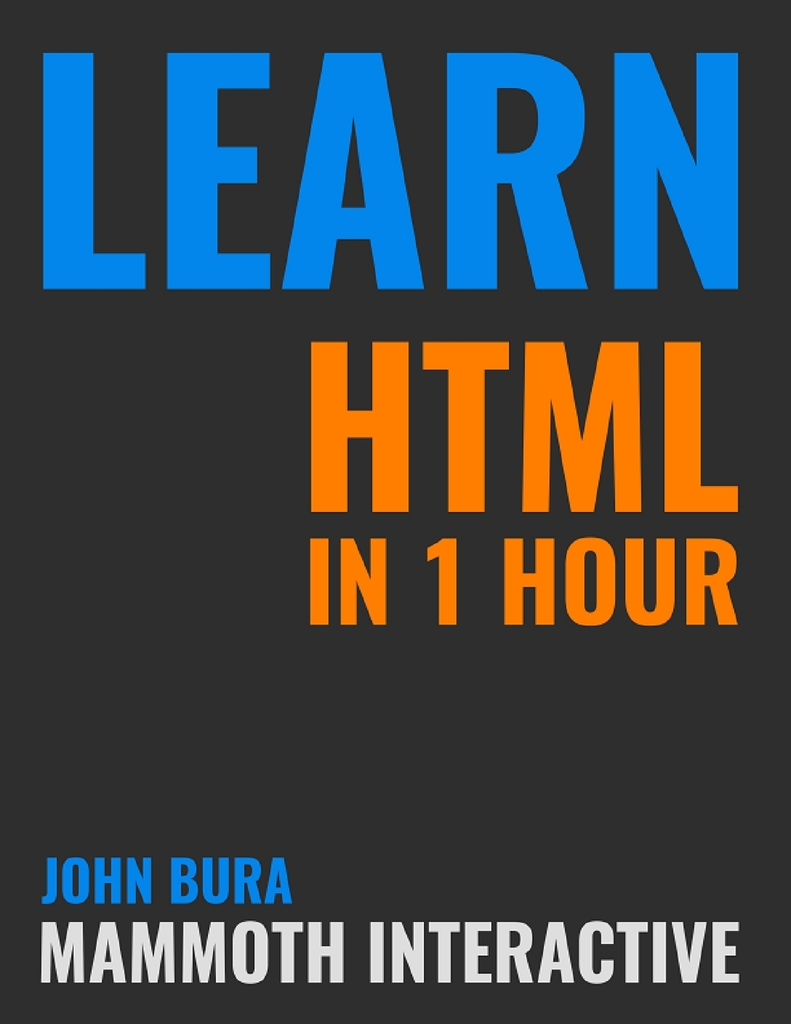 Learn Html In 1 Hour by John Bura - Book - Read Online
