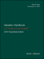 Valuation Handbook - U.S. Guide to Cost of Capital, 2014 U.S. Essentials Edition