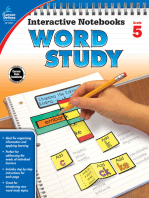 Interactive Notebooks Word Study, Grade 5