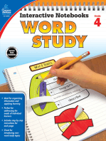 Interactive Notebooks Word Study, Grade 4
