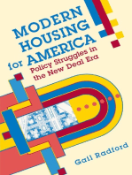 Modern Housing for America: Policy Struggles in the New Deal Era