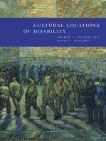 Cultural Locations of Disability