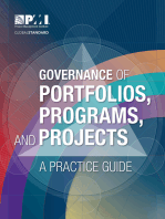 Governance of Portfolios, Programs, and Projects