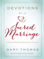 Devotions for a Sacred Marriage: A Year of Weekly Devotions for Couples