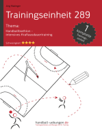 Handballbiathlon - intensives Kraftausdauertraining (TE 289): Handball Fachliteratur