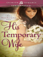 His Temporary Wife: Book 2: Texas—Heart and Soul Series