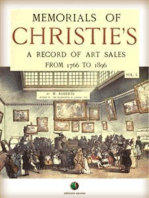 Memorials of CHRISTIE’S: A Record of Art Sales from 1766 to 1896