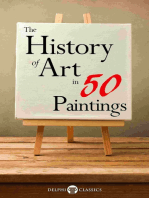 The History of Art in 50 Paintings (Illustrated)