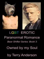 LGBT Erotic Paranormal Romance Owned by My Soul (Bear Shifter Series Book 3)