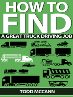 How to Find a Great Truck Driving Job