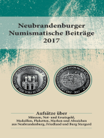 Neubrandenburger Numismatische Beiträge 2017: Aufsätze über Münzen, Not- und Ersatzgeld, Medaillen, Plaketten, Marken und Abzeichen aus Neubrandenburg, Friedland und Burg Stargard