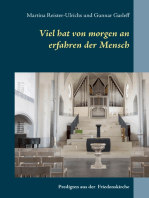 Viel hat von morgen an erfahren der Mensch: Worte und Bilder aus der Handschuhsheimer Friedenskirche