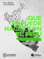 Qué se puede hacer con el Perú: Ideas para sostener el crecimiento en el largo plazo