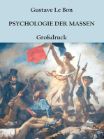 Psychologie der Massen: Grossdruck-Ausgabe