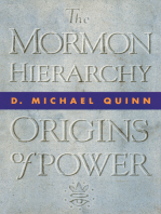 The Mormon Hierarchy: Origins of Power