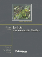 Justicia: Una introducción filosófica