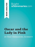Oscar and the Lady in Pink by Éric-Emmanuel Schmitt (Book Analysis): Detailed Summary, Analysis and Reading Guide