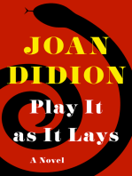 Play It as It Lays: A Novel