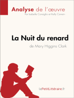 La Nuit du renard de Mary Higgins Clark (Analyse de l'oeuvre): Analyse complète et résumé détaillé de l'oeuvre