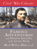 Famous Adventures and Prison Escapes of the Civil War (Civil War Classics)