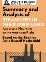 Summary and Analysis of Strangers in Their Own Land: Anger and Mourning on the American Right: Based on the Book by Arlie Russell Hochschild