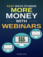 Easy Ways To Make More Money With Webinars