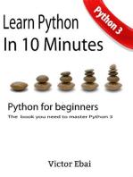Learn Python in 10 Minutes