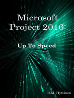 Microsoft Project 2016: Up To Speed