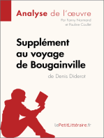 Supplément au voyage de Bougainville de Denis Diderot (Analyse de l'oeuvre): Analyse complète et résumé détaillé de l'oeuvre