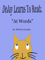 DeJay Learns To Read: "At Words"