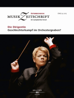 Die Dirigentin. Geschlechterkampf im Orchestergraben?: Österreichische Musikzeitschrift 03/2015