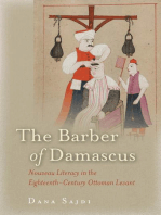 The Barber of Damascus: Nouveau Literacy in the Eighteenth-Century Ottoman Levant