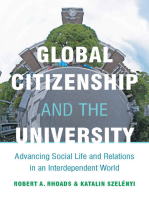 Global Citizenship and the University: Advancing Social Life and Relations in an Interdependent World