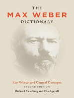 The Max Weber Dictionary: Key Words and Central Concepts, Second Edition