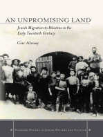 An Unpromising Land: Jewish Migration to Palestine in the Early Twentieth Century