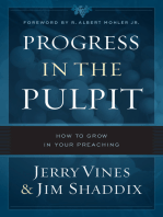 Progress in the Pulpit