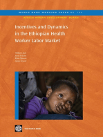 Incentives and Dynamics in the Ethiopian Health Worker Labor Market