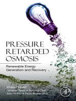 Pressure Retarded Osmosis: Renewable Energy Generation and Recovery
