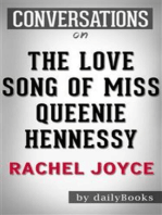 The Love Song of Miss Queenie Hennessy: by Rachel Joyce | Conversation Starters