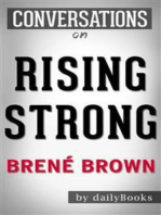 Rising Strong: by Brené Brown | Conversation Starters​​​​​​​