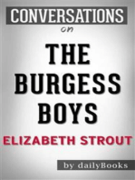 The Burgess Boys: by Elizabeth Strout | Conversation Starters